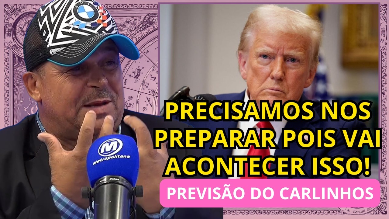 PREVISÃO ATERRORIZANTE: Carlinhos Vidente avisa que o Brasil e o Mundo estão em PERIGO!