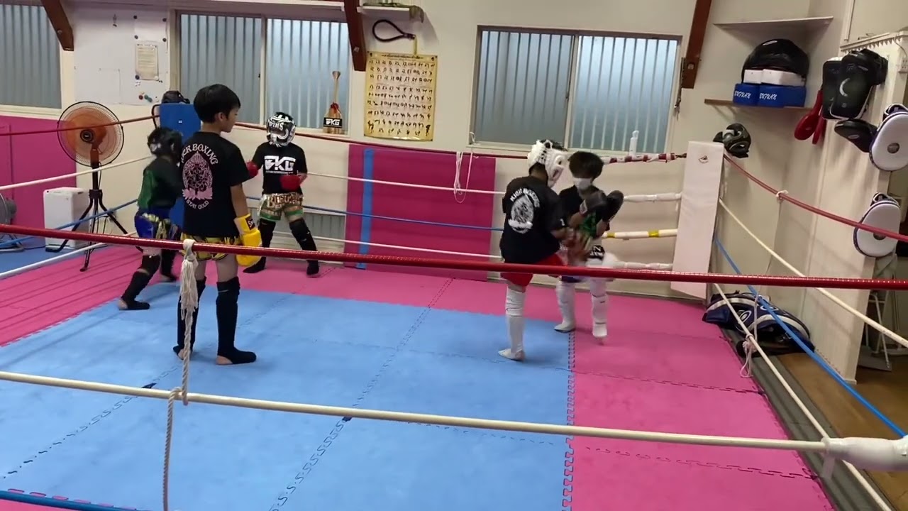 7 5武風庵キックボクシングジム練習風景 Youtube