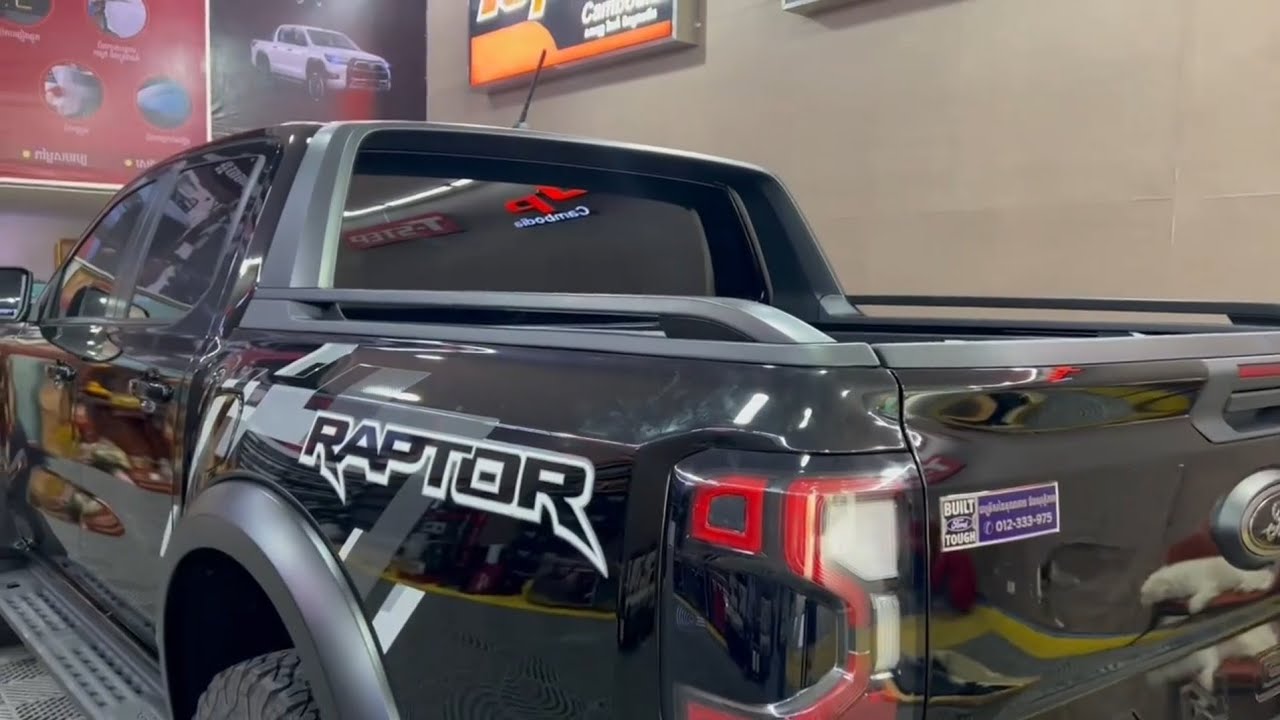 Accessories Sport Bar Ford Ranger Raptor 2023 - YouTube