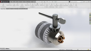 How to design drill chuck in SolidWorks | Solidworks Share