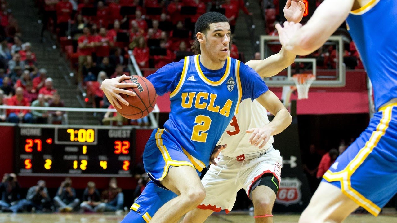Watch: UCLA star Lonzo Ball goes down hard in NCAA tournament