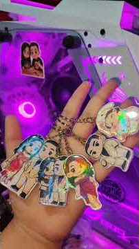 Cute Chibi Keychains 🥰 #keychain #chibi #keychainsgirls