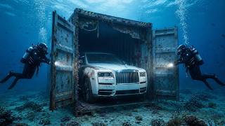 Deep Sea Discovery: Divers Recover a White Rolls-Royce Cullinan Like Cristiano Ronaldo