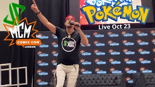 Original Pokémon Cartoon Theme Song sung Live at MCM Comic Con by og singer Jason Paige
