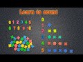 تعلم Numbers الوان دومى تعليم الارقام بالانجليزى للاطفال Learn To Count 