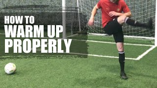 Football Warm Up [COMPLETE] How To Warm Up Before A Soccer Game (Best Stretches Exercises & Drills)