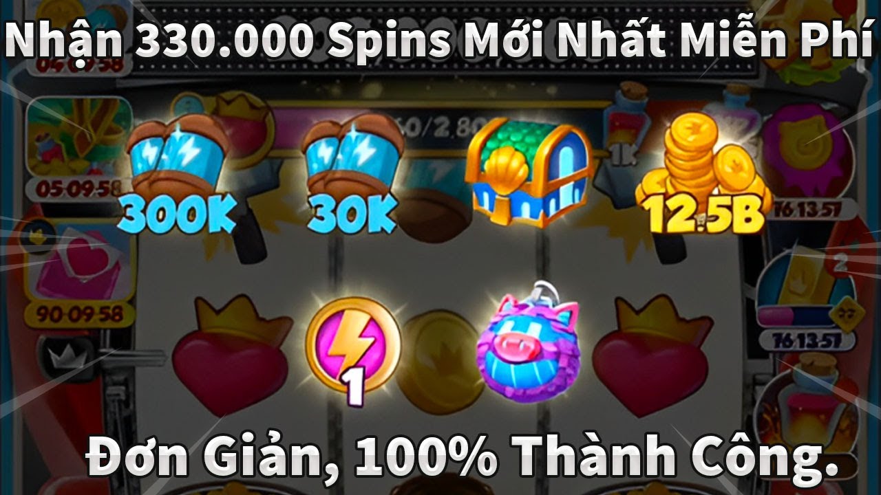 Cách Nhận Lượt Quay Spin Coin Master Miễn Phí Mới Nhất 2025 Thành Công 100%.