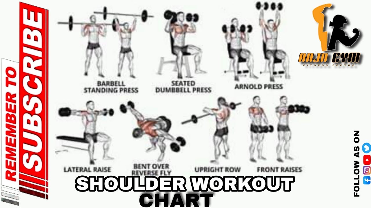 shoulder exercises chart