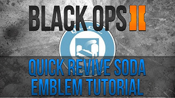 Black Ops 2: Quick Revive Soda Emblem Tutorial! (Black Ops 2 Emblem Tutorial)