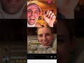 Aaron Carter IG Live (Nov 20 2019) Aaron Goes Live With Melissa Schuman