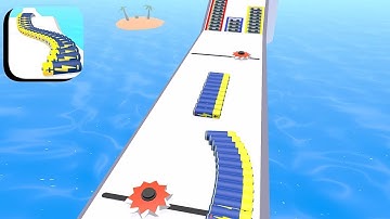 Battery STACK 3D RUN (Level Up Numbers) - Number Master Run Gameplay