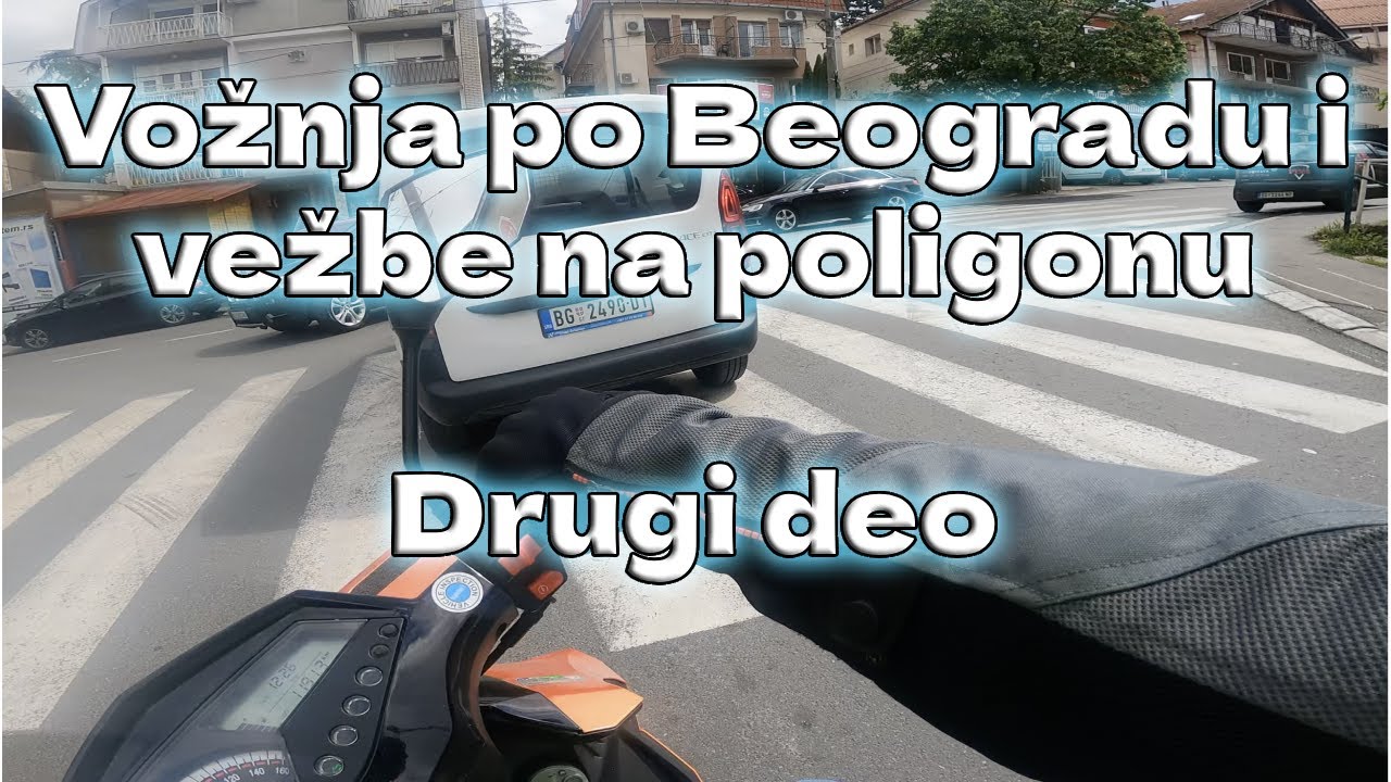 Skuterom kroz Beograd 25.04.2024. (2/3) | Ada, Košutnjak, poligon
