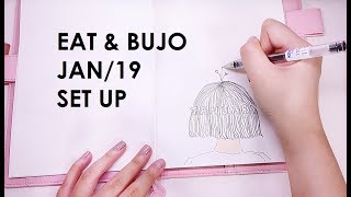 ✍️ [Bujo] Future Log Added + January 2019 Bullet Journal Setup | 極簡风子彈日記