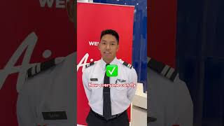 While waiting for their AirAsia interviews, our cadets took part in a fun Q&A session! 😂🤣