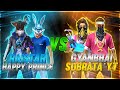 GyanBhai vs HappyPrince Best Clash Battle Who will Win?? - Garena Free Fire