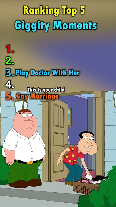 Ranking  Giggity moments |Familyguy