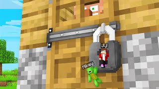 Mikey and JJ Became Tiny and Escaped The Prison in Minecraft (Maizen)