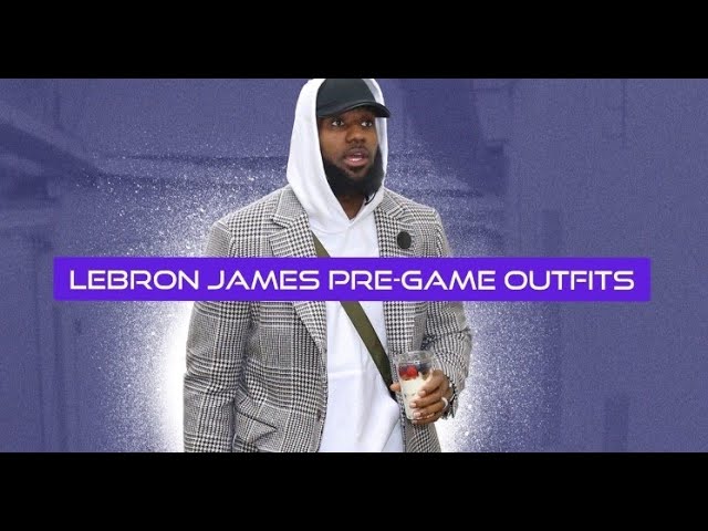 This Week's Best NBA Tunnel Outfits: LeBron James in John Elliott