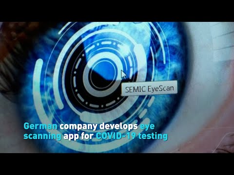 German firm develops eye-scanning app that can test for COVID-19