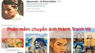 Phần mềm chuyển ảnh thành Tranh Vẽ và ứng dụng chuyển ảnh chụp thành tranh vẽ Trên Điện Thoại iPhone screenshot 4