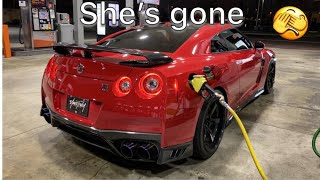 Well i was testing the waters and a 5 gallon jug came lol she's
officially gone, will be missed! i've had plenty of fun with my gtr's
they're amazing cars, c...