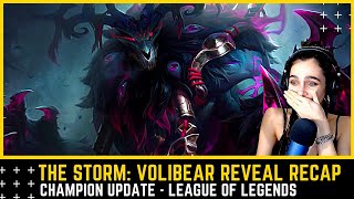 Dinka Kay REACTS - The Storm: Volibear Reveal Recap | Champion Update - League of Legends