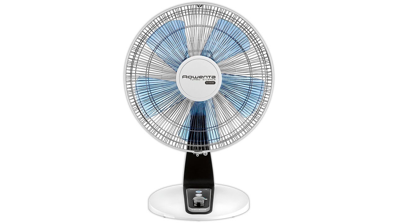 Rowenta VU2640F0 Turbo Silence Extreme Table Fan 16" / 40cm - YouTube