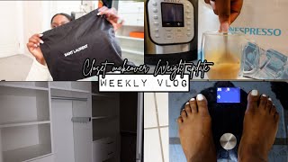 WEEKLY VLOG #17 | California Closet Makeover, YSL Luxury Unboxing & More