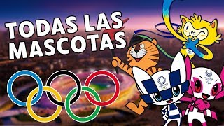 The mascots of olympic games. from munich 1972 to tokyo 2020. all
mascots. olympics. summer olympics - 20...