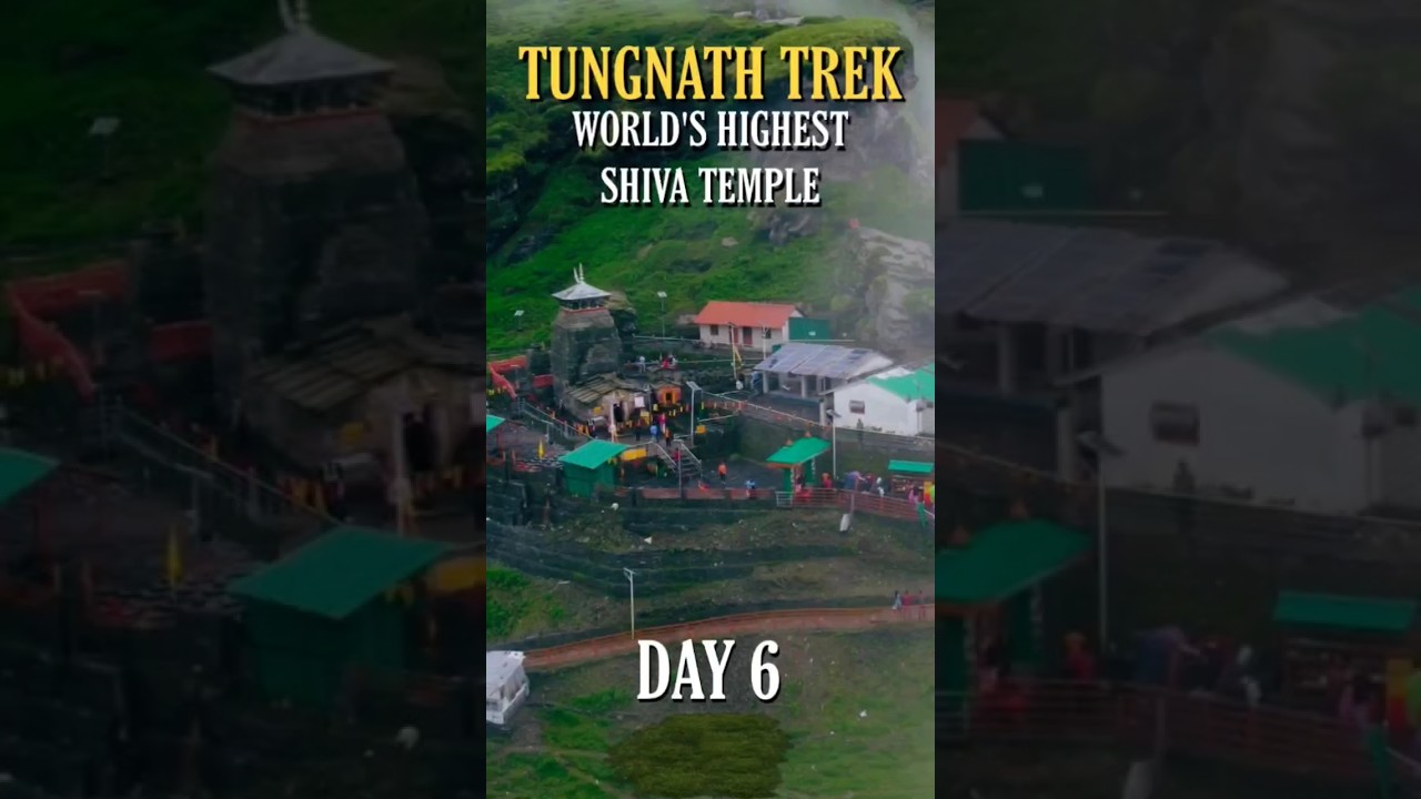Finally Completed World's Highest Shiva Temple- Tungnath Temple, Tungnath Trek
