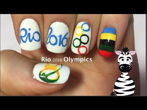 Rio Nail Art Tutorial | rio 2016 olympics nail art design tutorial youtube Rio Nail Art Tutorial | rio 2016 olympics nail art design tutorial youtube