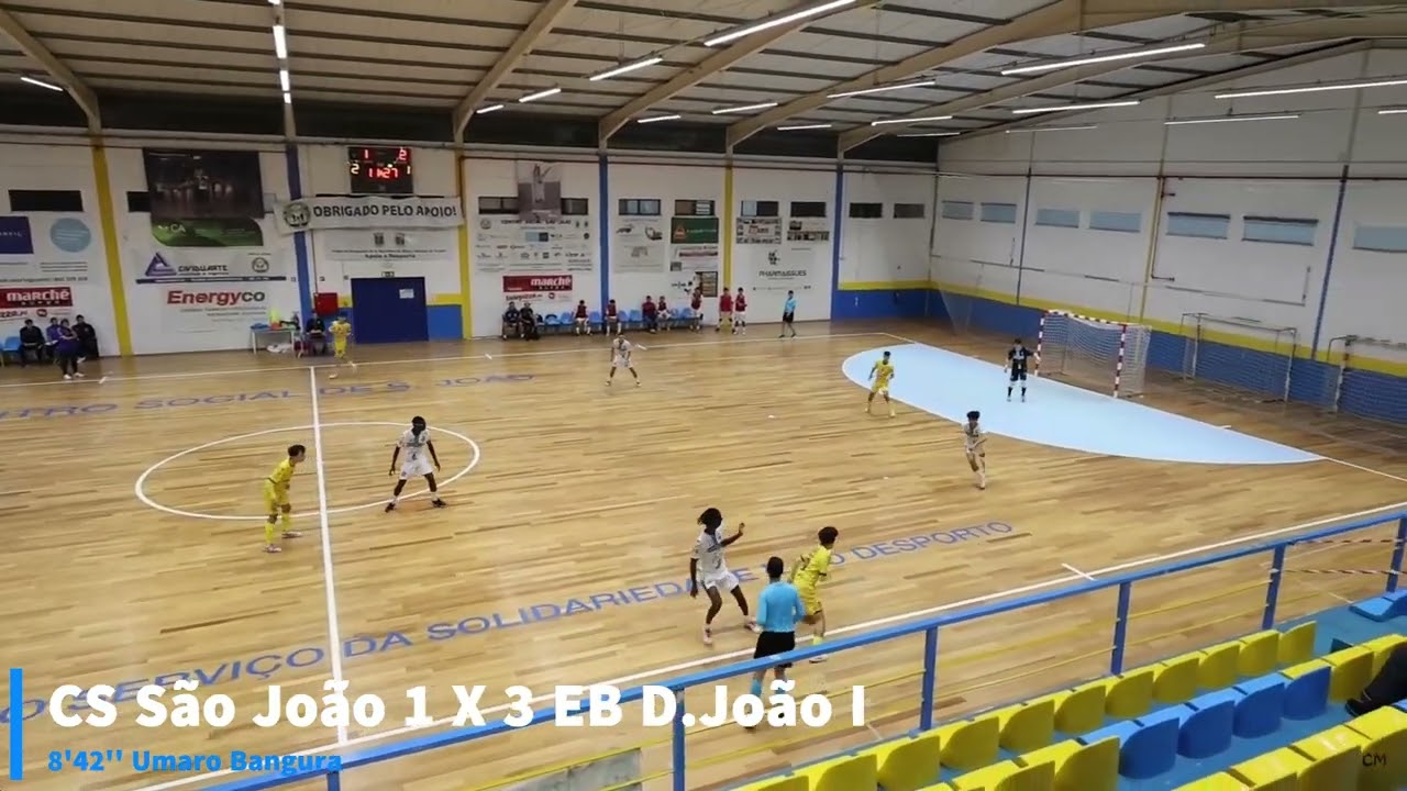 Resumo: Campeonato Nacional - 2ª Divisão Sub'19: CSSJ vs EB D João
