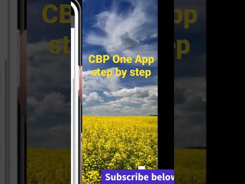 CBP One App step by step watch full video and subscribe