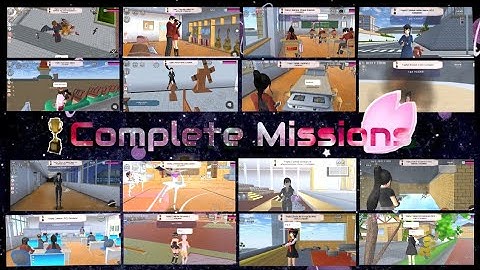 ▪︎ Tutorial: Complete Missions🏆| Sakura School Simulator| ▪︎