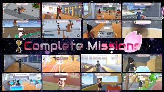 ▪︎ Tutorial: Complete Missions🏆| Sakura School Simulator| ▪︎