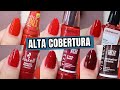 TOP 6 ESMALTES VERMELHOS LINDOS