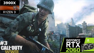Call of Duty WWII | Stronghold Walkthrough | AMD Ryzen 9 3900X + MSI GeForce RTX 2060 GAMING Z