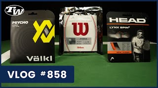 What is a hybrid tennis string?! & some of our favorites to try next time you get on court! VLOG 858