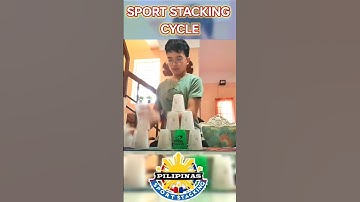 Speed of Cup Stacking: Cycle in 6.265 Seconds! #sportstacking #speed #shorts