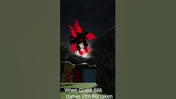 When Guest 666 comes into forsaken #roblox #memes #forsaken #moonanimator #relatable #viralshorts #6
