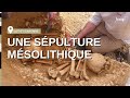 Une spulture double du msolithique  casseneuil lotetgaronne