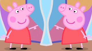 Peppa Pig Learns About Mirrors | Kids TV And Stories