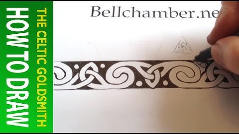 How to Draw Celtic Patterns 91 - Triskele & Double Spiral - Rodney