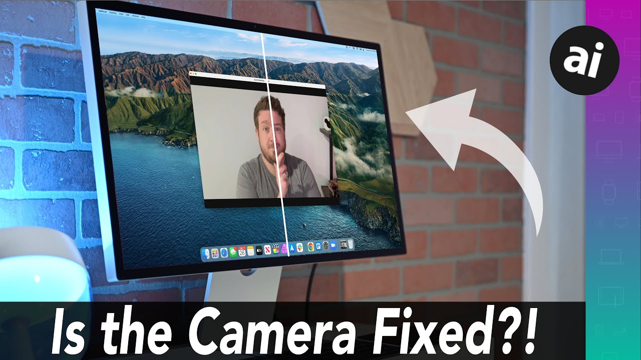 Testing Apple's software fix for the Studio Display camera