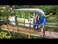 We Slept In Europe's Coolest Treehouse (secret forest getaway)