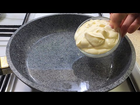 Просто Добавьте МАЙОНЕЗ в кипящую ВОДУ! Мало кто знает этот секретный рецепт! Муж в восторге!