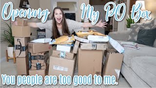 Overwhelmed With Gratitude! Opening Your Mail!  PO Box Unboxing!  Thank You For Being A Friend!