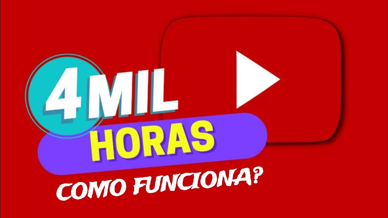 4000 Mil Horas Assistidas Para Seu Canal No  - Redes Sociais - DFG