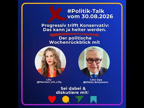 Progressiv trifft Konservativ. Na, das kann ja heiter werden.