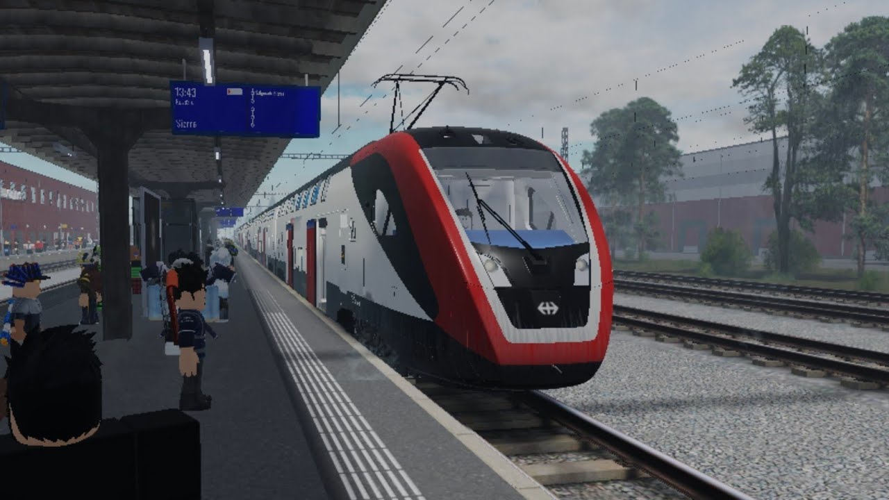 Train Sim | RABe 502 (8 Car): Brig - Sierre